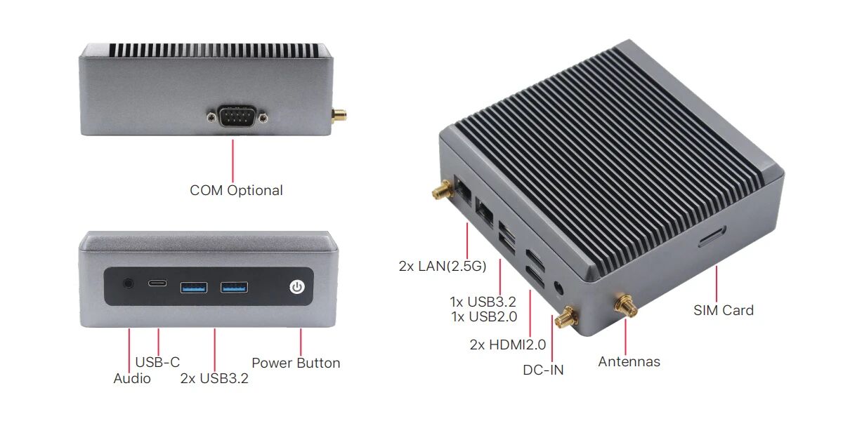 万搏体育平台12代掌上迷你型工控机，助力商业数字化应用