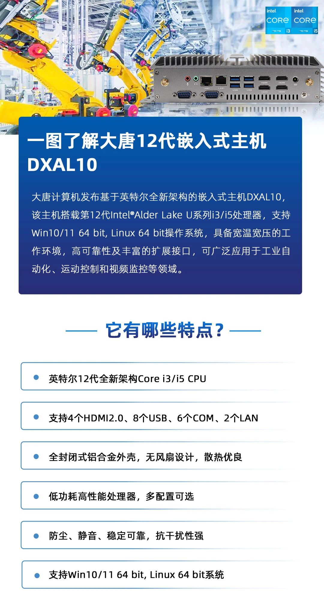 新品 | 万搏体育平台第12代Alder Lake平台工控机，满足各应用需求